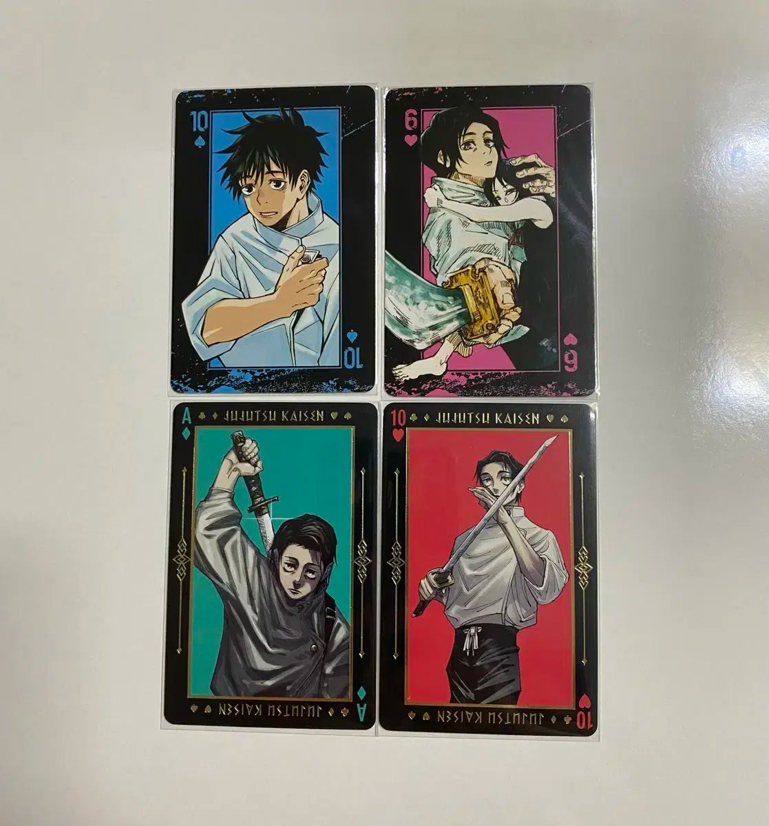 呪術廻戦 乙骨 （おっこつ） 中本悠太 原画 金箔 トランプカード 2025年