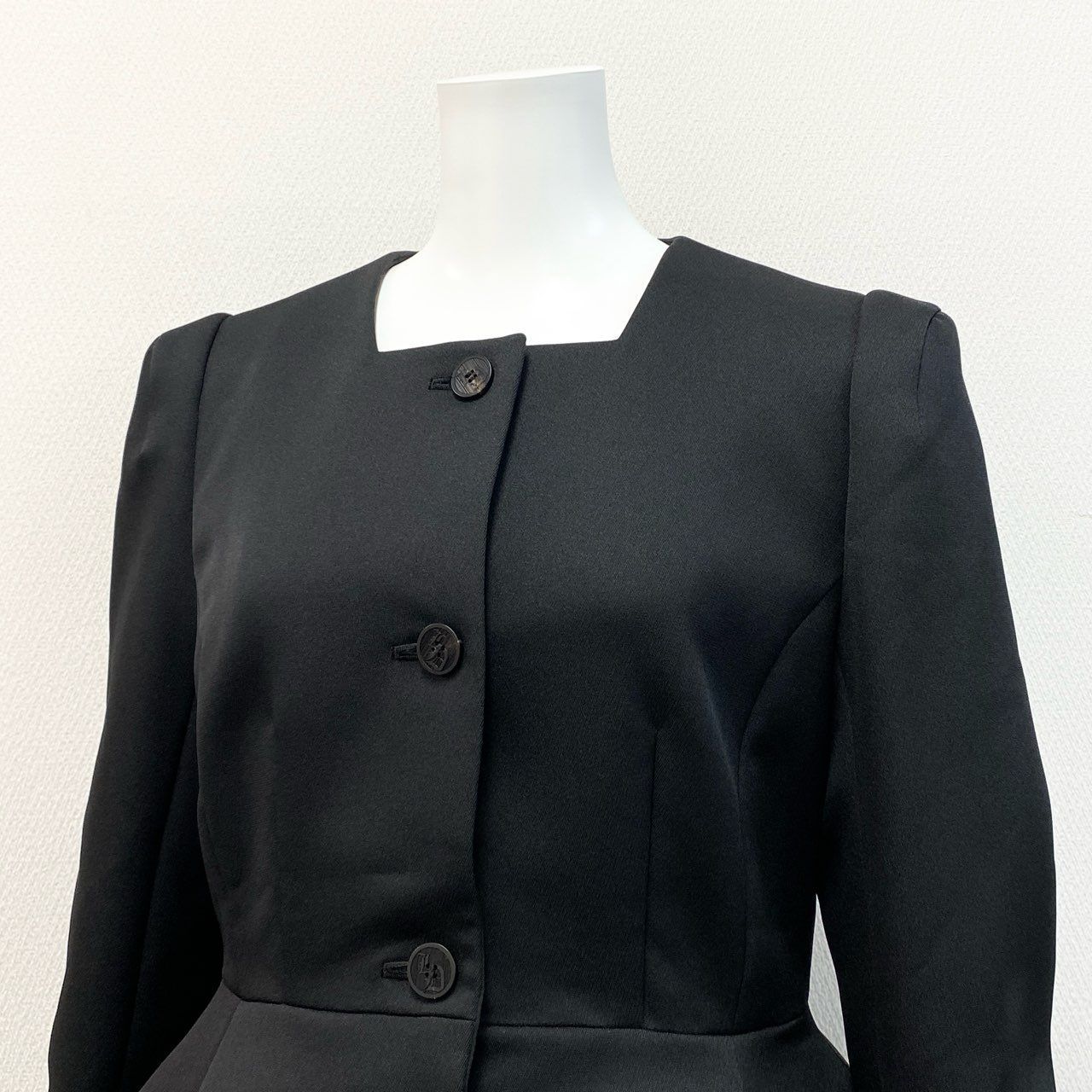 LUDLOW ラドロー BALLERINA バレリーナノーカラージャケット 立体