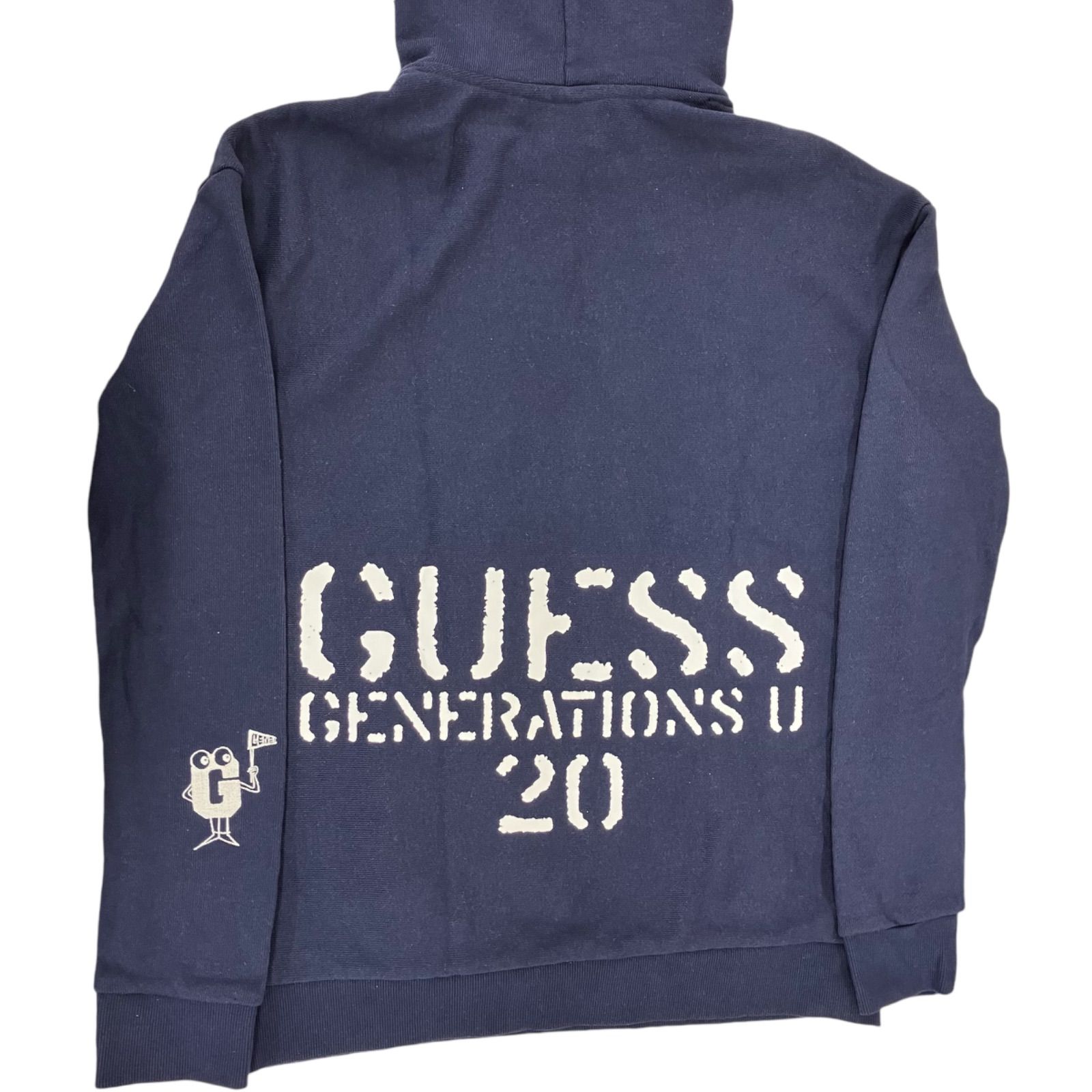 GENERATIONS  GUESS コラボ パーカー　タグ有り 186000 浜ya42☆GENERATIONS x GUESS コラボ パーカー - メルカリ