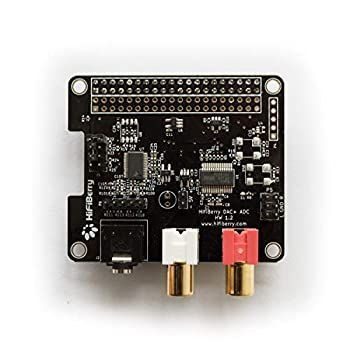 HiFiBerry DAC+ADC。