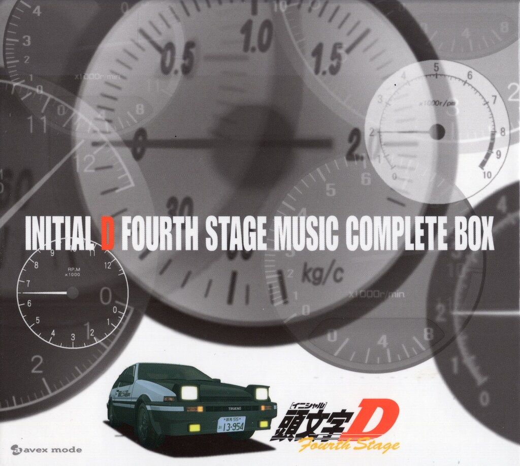 アニメCD 頭文字D FOURTH STAGE MUSIC COMPLETE BOX