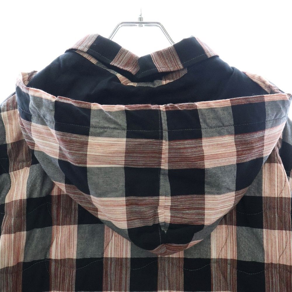 LOEWE (ロエベ) Anagram Quilting Hooded Shirt アナグラムパッチ  