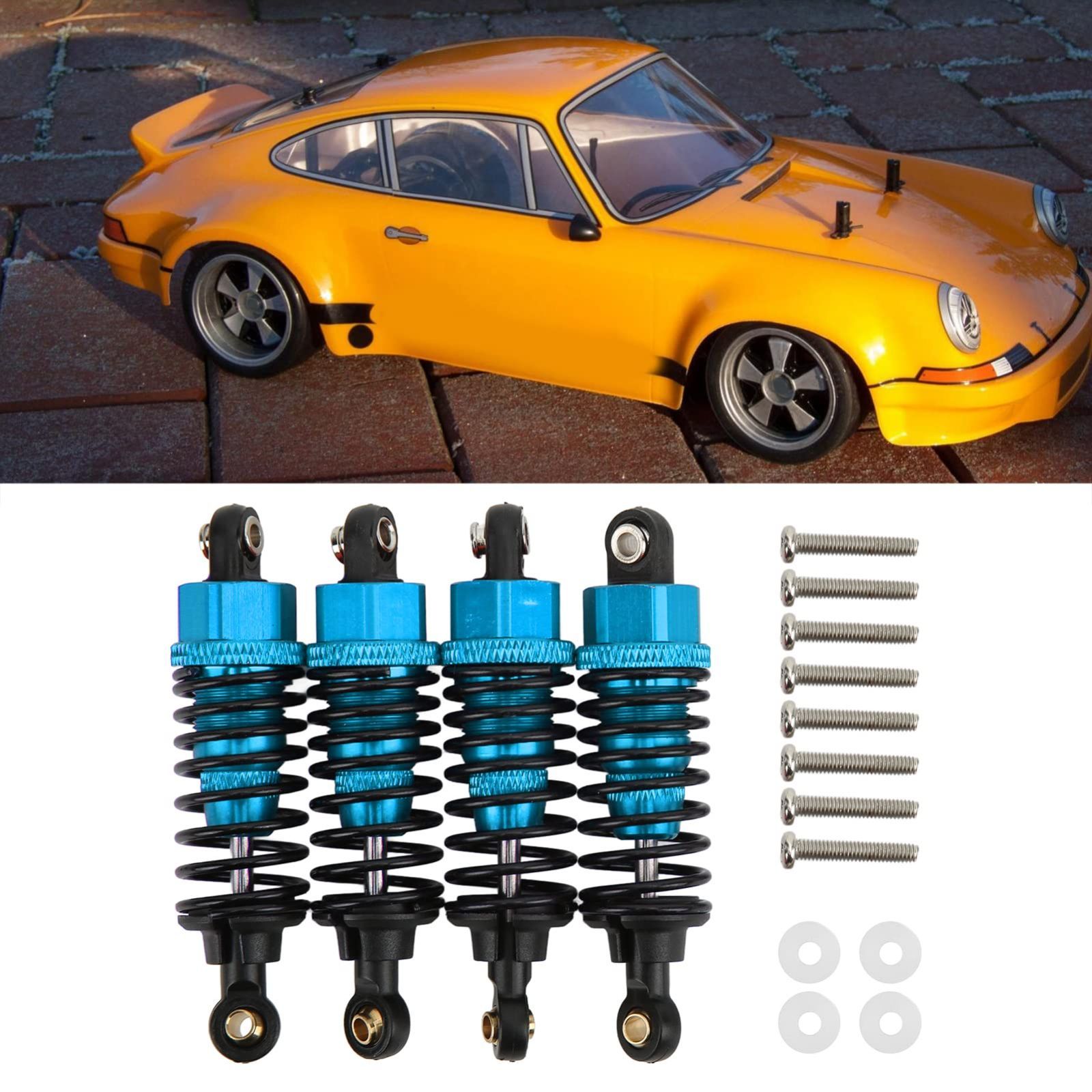 タミヤ用TT-02用RCショックダンパーアルミ合金4本調整可能RC