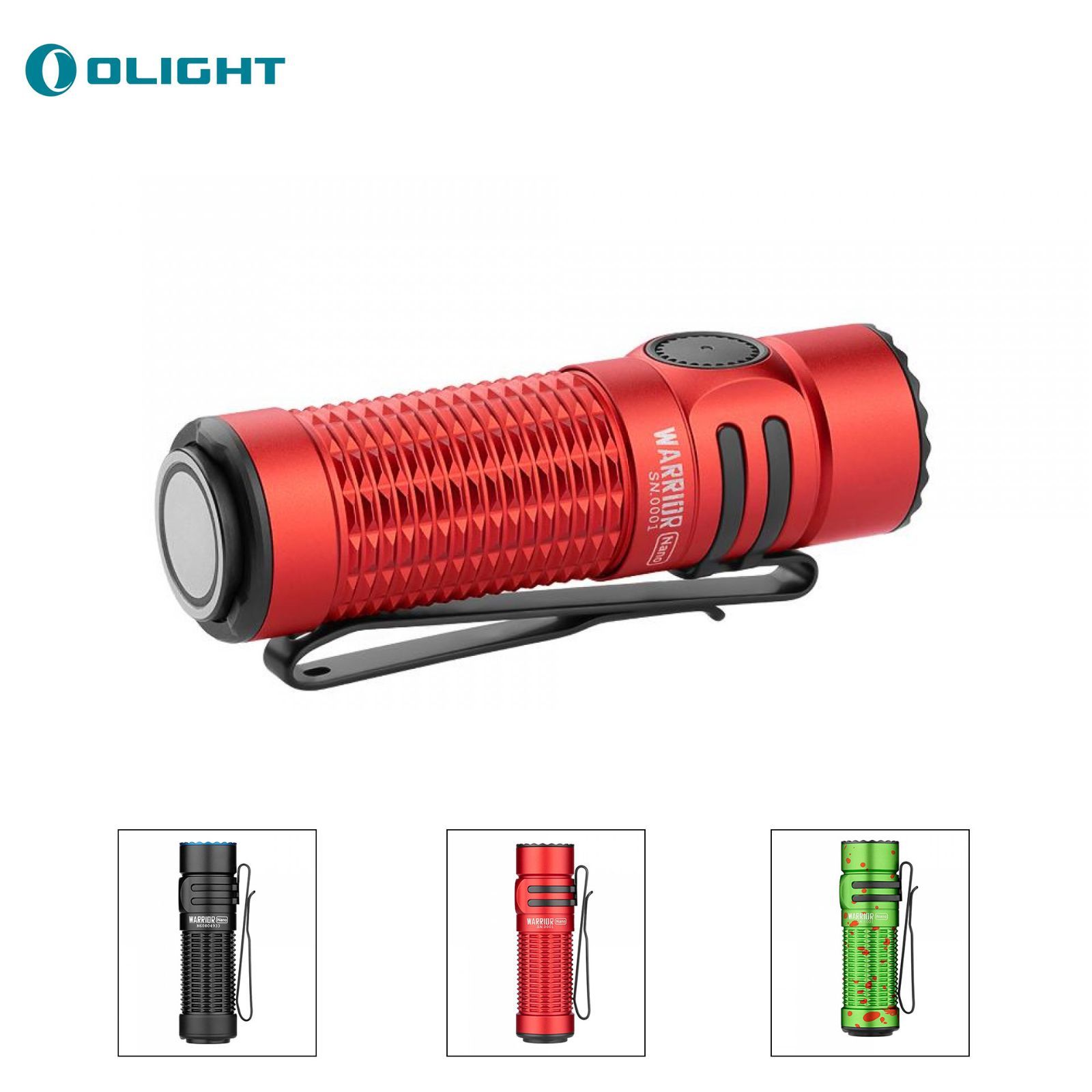 OLIGHT(オーライト) Warrior Nano 懐中電灯 LEDハンディライト コンパクト フラッシュライト 小型 停電用 正規代理店