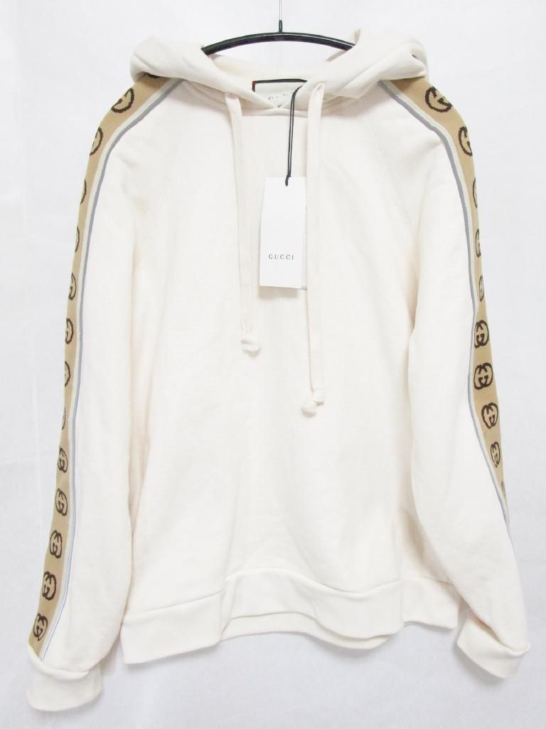 GUCCI　メンズ　パーカー　M962764 ◇GUCCI グッチ ウエアー ハイブランド パーカー ロゴライン