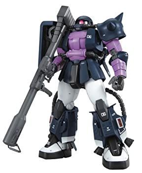 バンダイ1/100高機動型ザク完成品 MG MS-06R-1A 高機動型ザクⅡ(ランバ・ラル専用)ガンプラ塗装済完成品