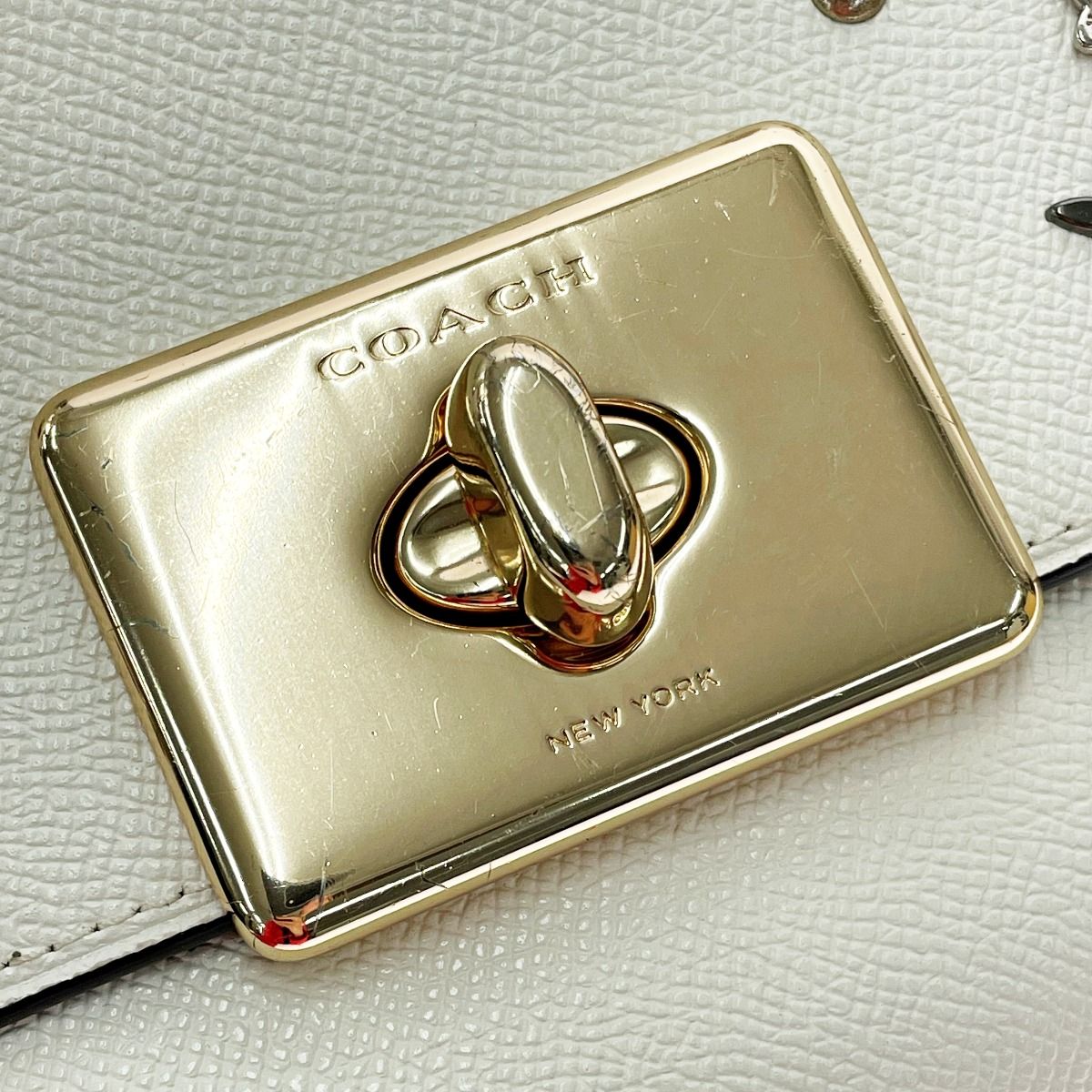 COACH コーチ キャシディクロスボディ F49311 アイボリー ショルダー