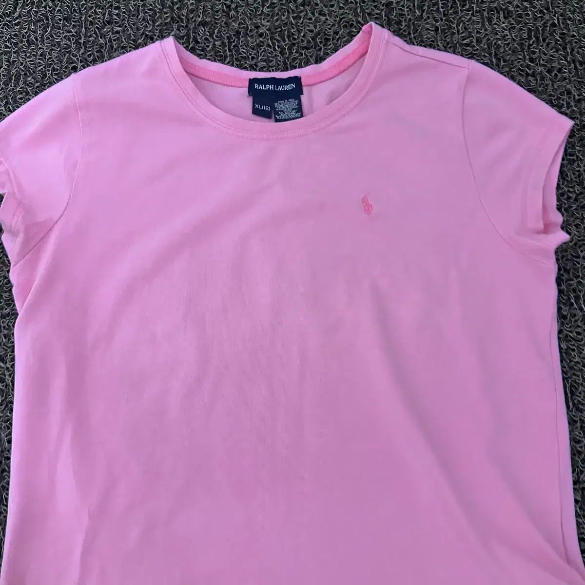 ラルフローレン - POLO キッズ RALPH 半袖 LAUREN 半袖Tシャツ ポロ ポロマーク ちいかわ ポロ・ラルフローレン ラルフローレン子供服 対応商品 メール便 スララク⁄防汚加工⁄オーガニックコットンときめき女の子半袖Tシャツ