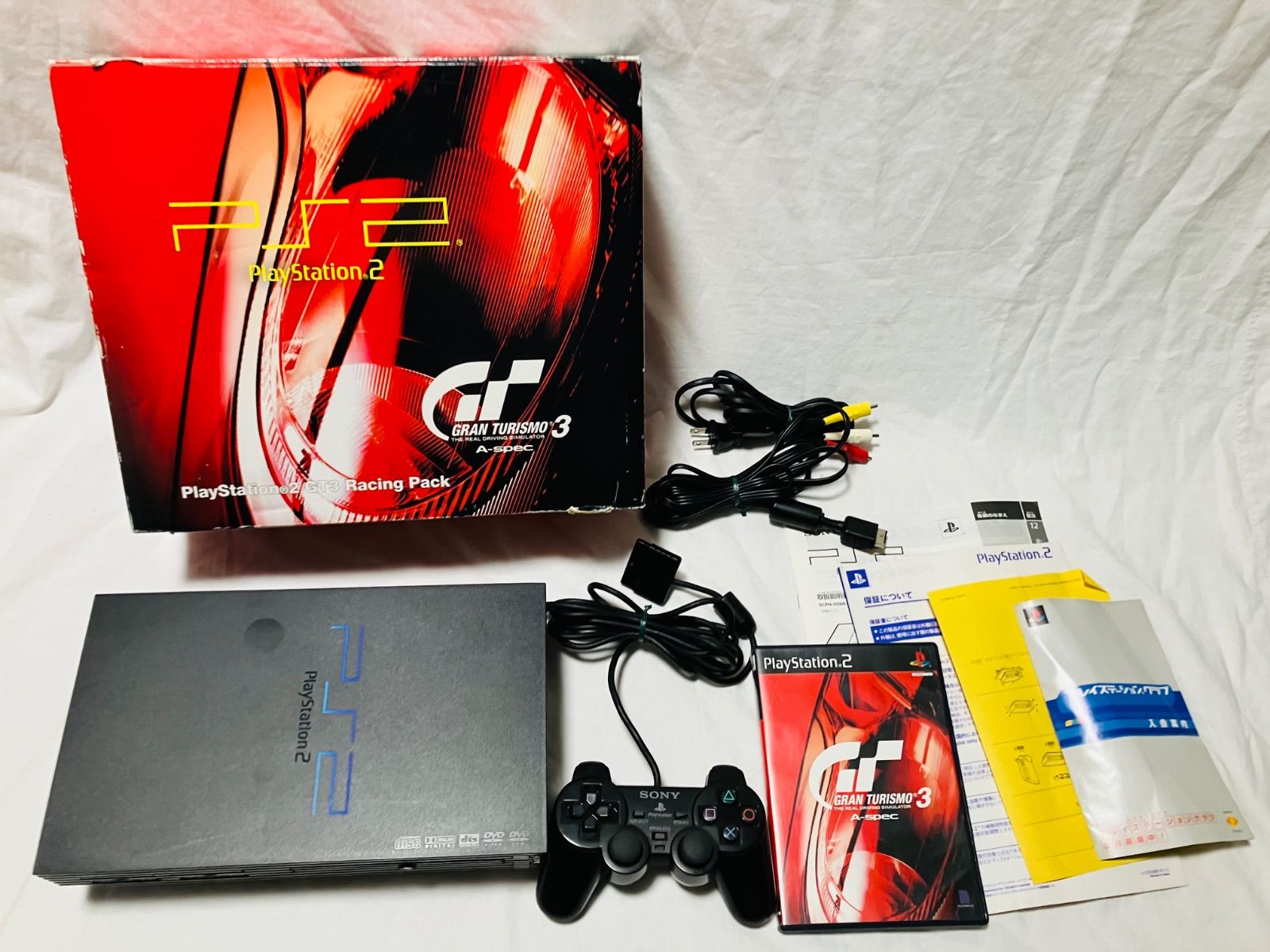 PS2 本体　グランツーリスモ3　レーシングパック　SCPH-35000 GT SONY プレイステーション2 PS2 本体 グランツーリスモ3