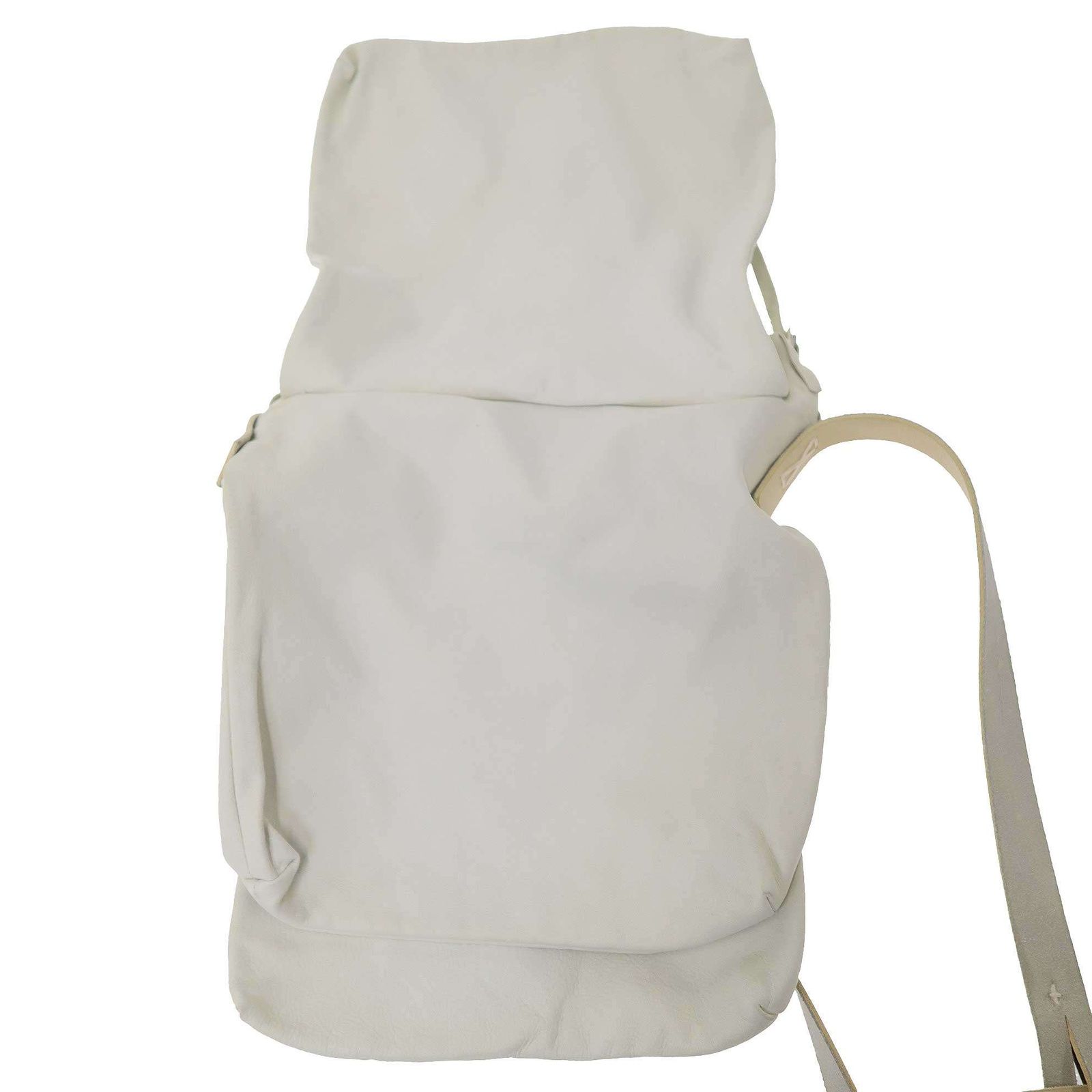 m.a エムエークロス 3 Pocket Leather Shoulder Bag レザーショルダーバッグ グレー - フォーマル対応 スラックス