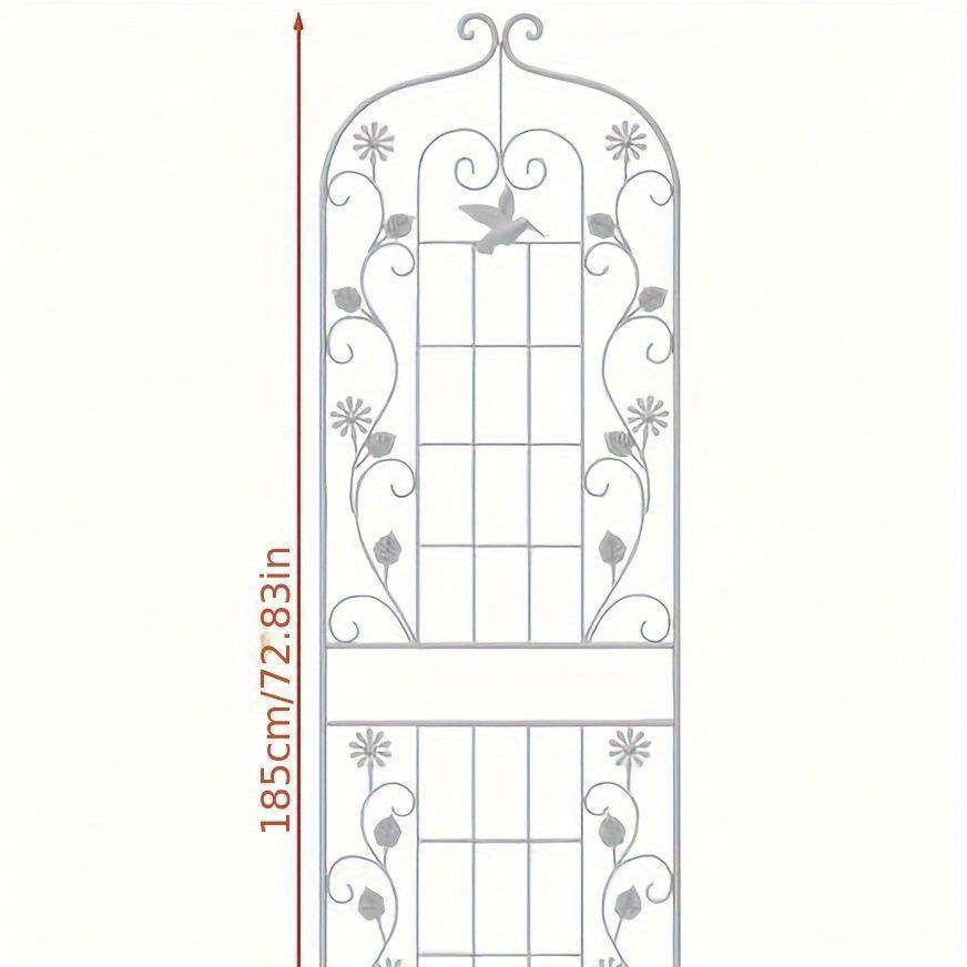 耐久性のある鉄製トレリス