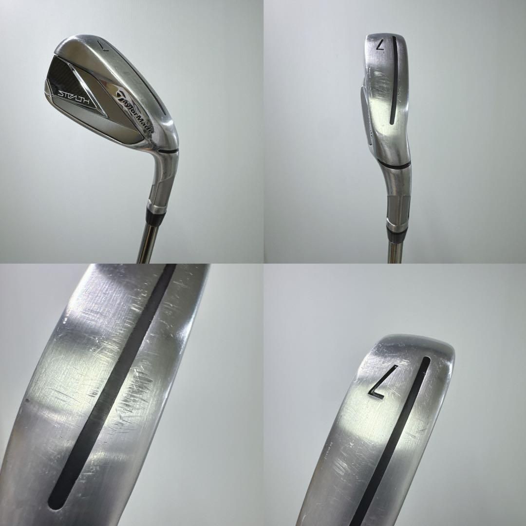新品グリップ テーラーメイド ステルス 7番単品アイアン アッタス80R 新品グリップ テーラーメイド ステルス 7番単品アイアン