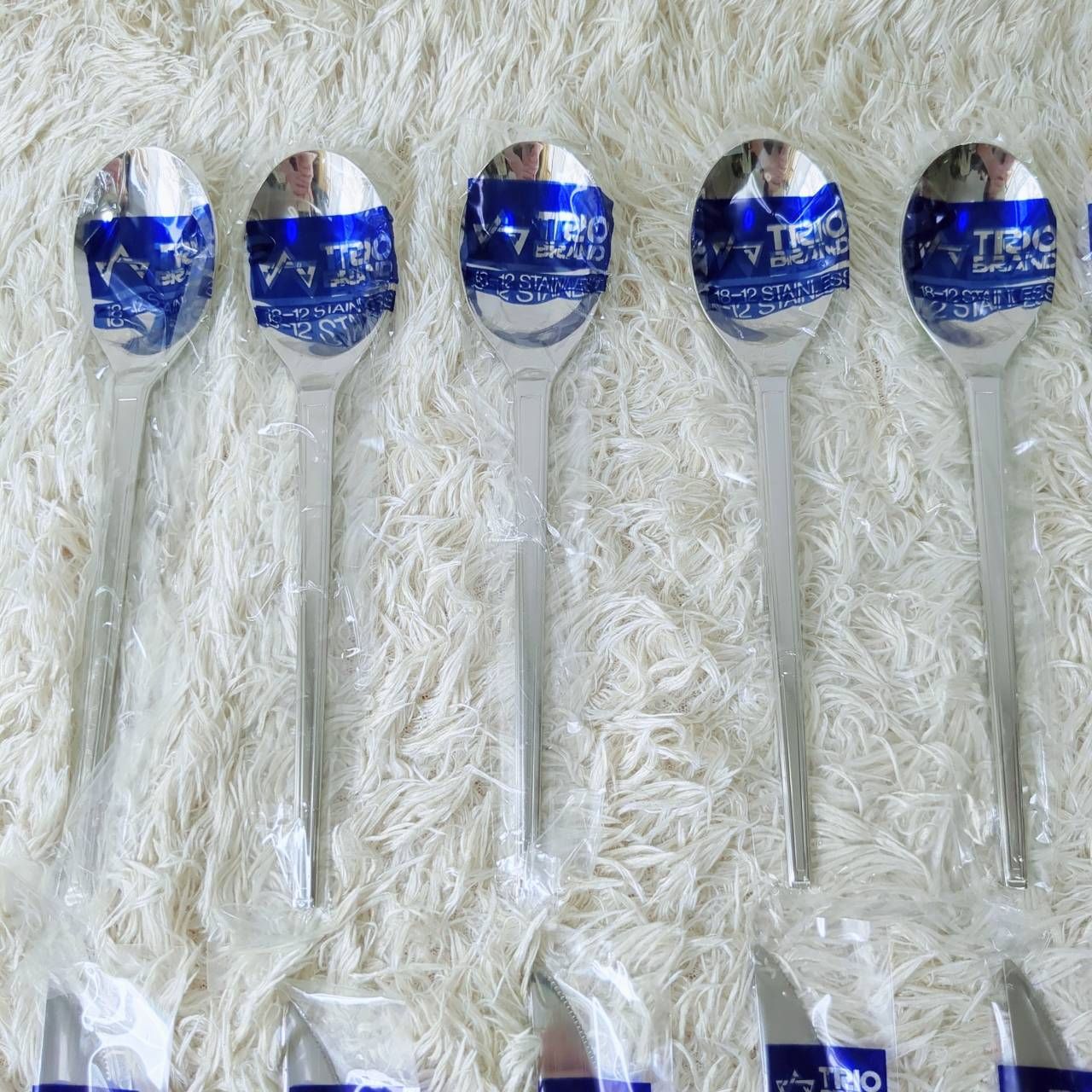 TRIO BRAND 18-12 工場 カトラリー 未使用 ディナーセット 25本 新品未