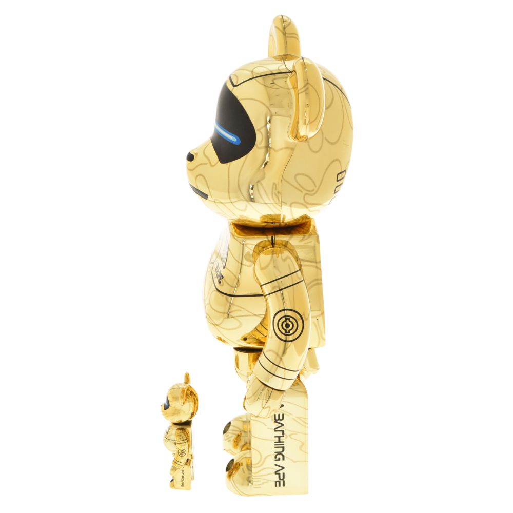 MEDICOM TOY (メディコムトイ) BE@RBRICK SORAYAMA ×BABY MILO GOLD