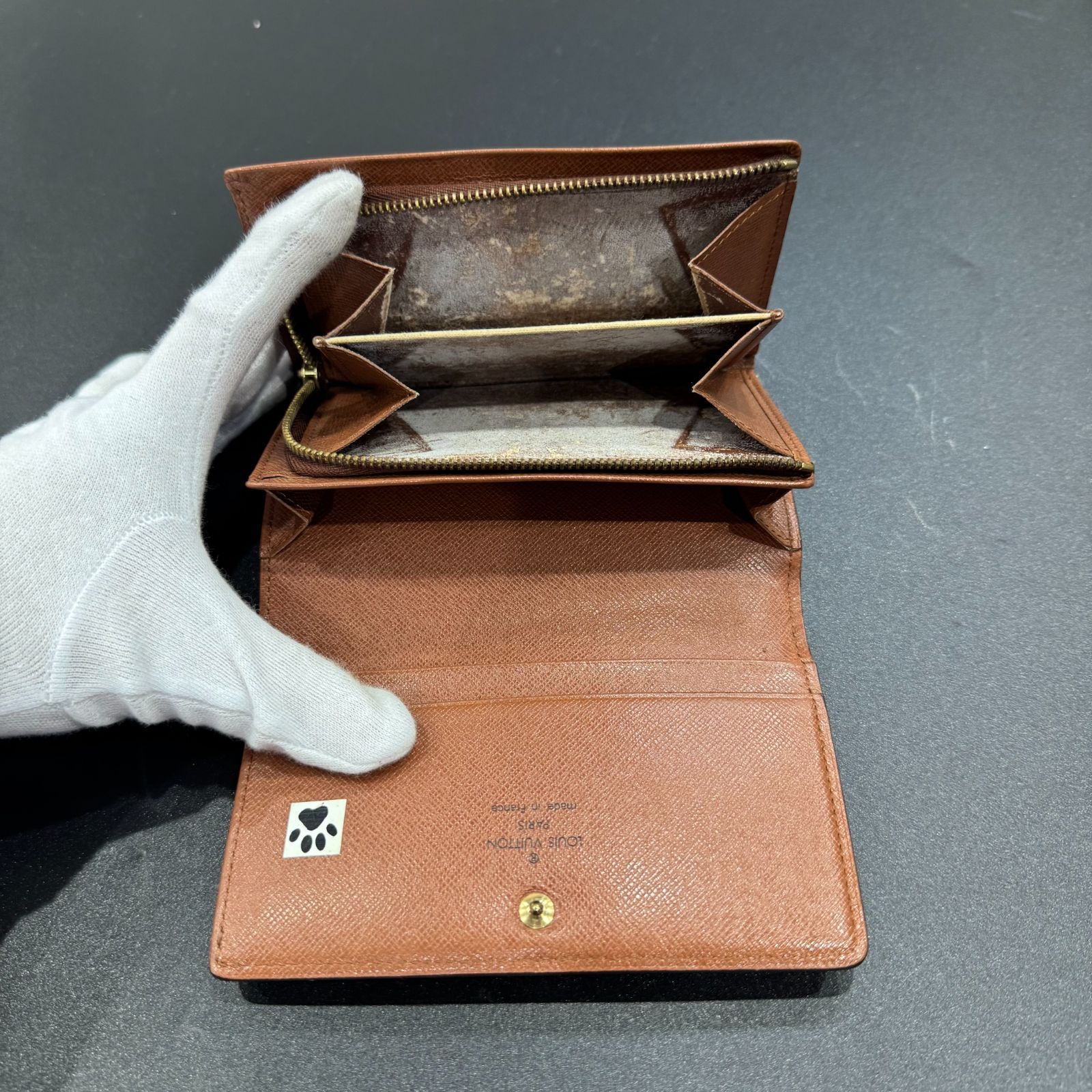 ルイヴィトン 財布 モノグラム ポルトモネビエトレゾール