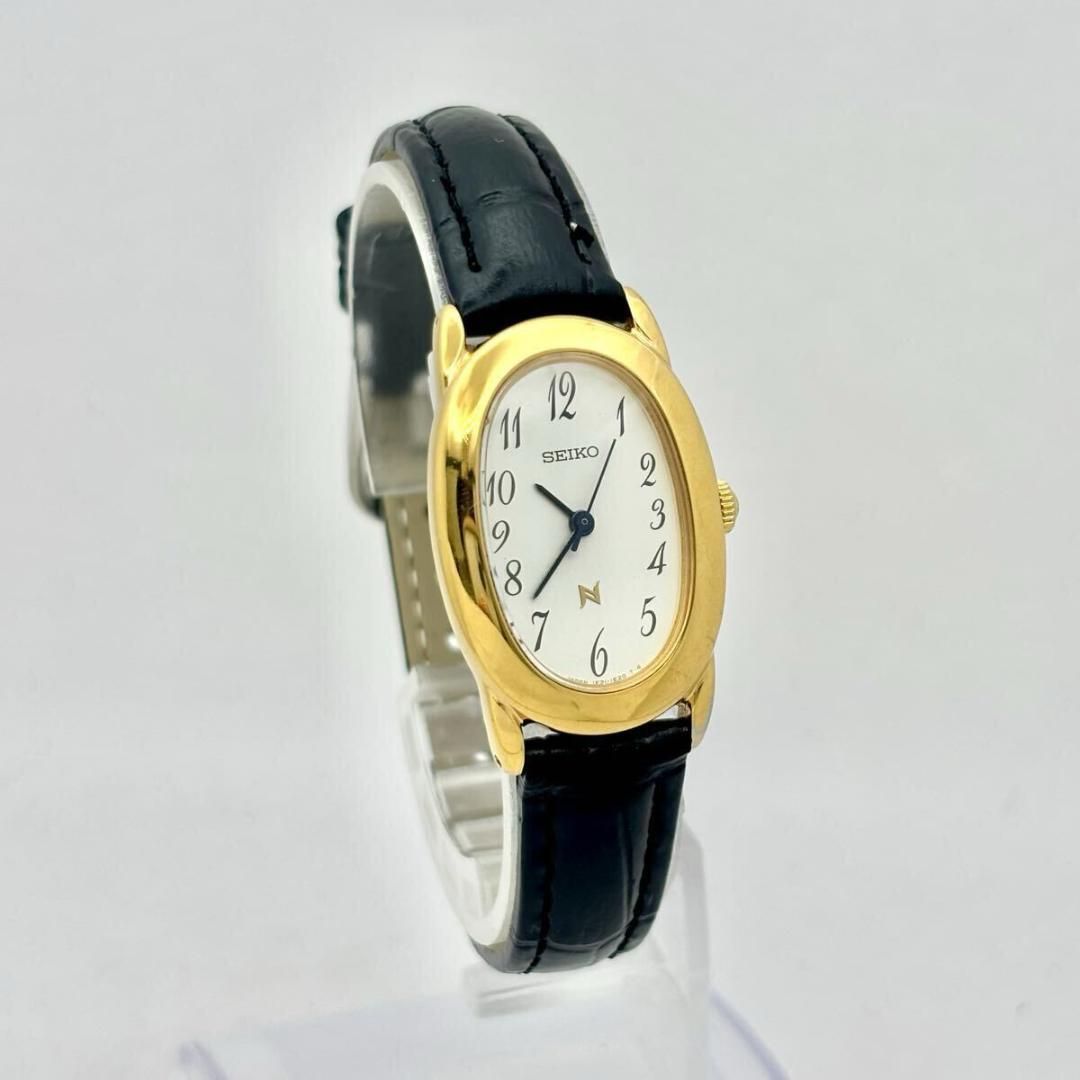 【新品電池】 SEIKO NOIE レディース 腕時計 ゴールド 新品ベルト 新品電池】 SEIKO セイコー レディース 腕時計 ゴールド 新品