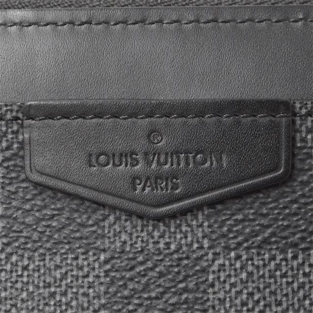 ルイ・ヴィトン LOUIS VUITTON 財布 ダミエ グラフィット メンズ ブランド 長財布  ジッピー・ドラゴンヌ ブラック グレー N60379 おしゃれ スタイリッシュ リストストラップ付 保存袋付