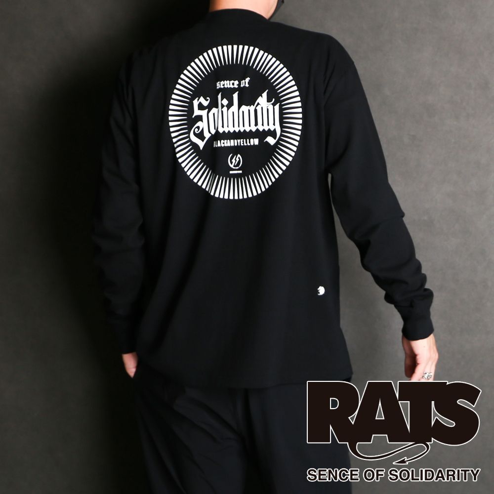 22 RATS ラッツ SOSD L/S TEE TYPE-A (BLACK)-