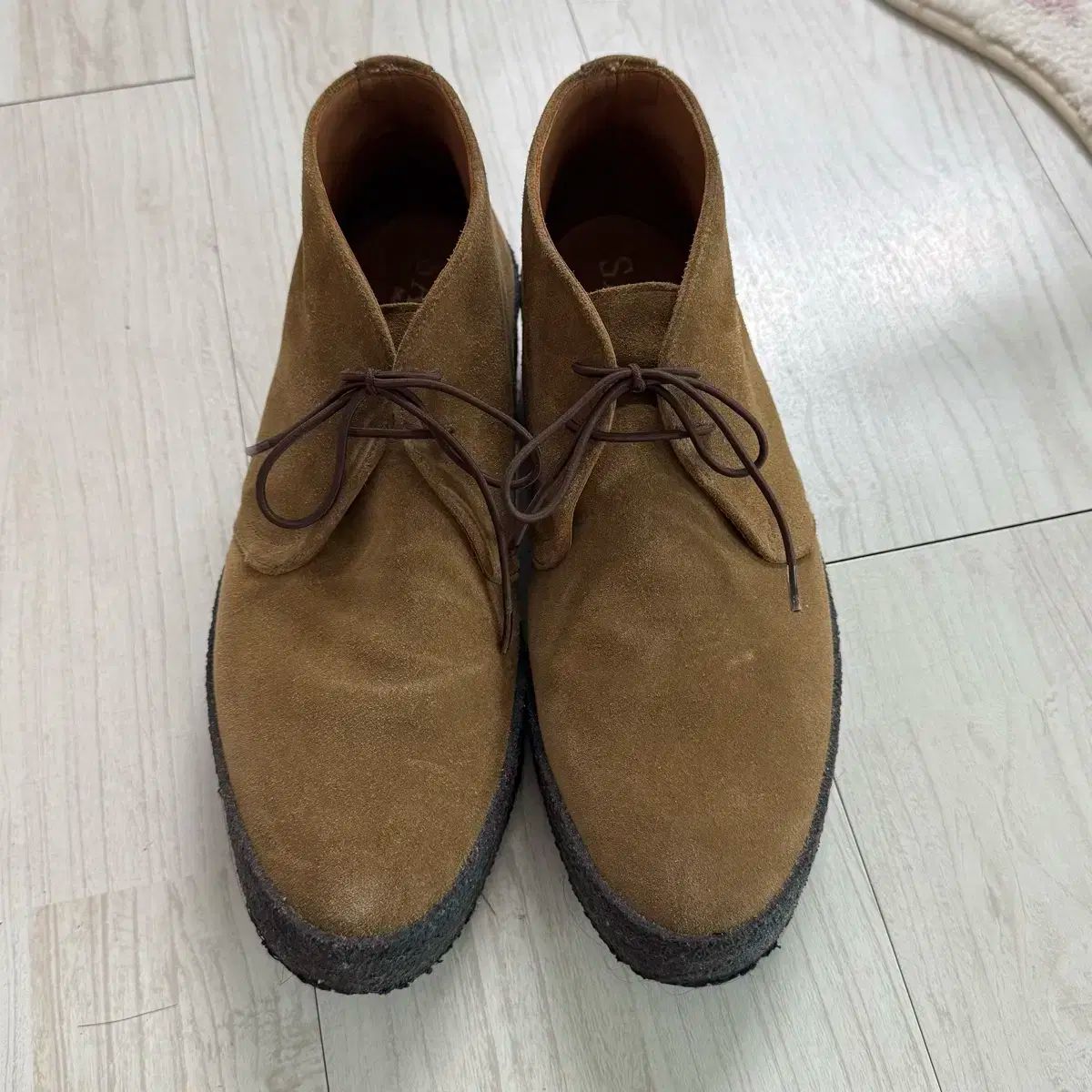 SANDERS サンダース チョカ ブーツ スエード タン 275 ー 280 uk9 us10
