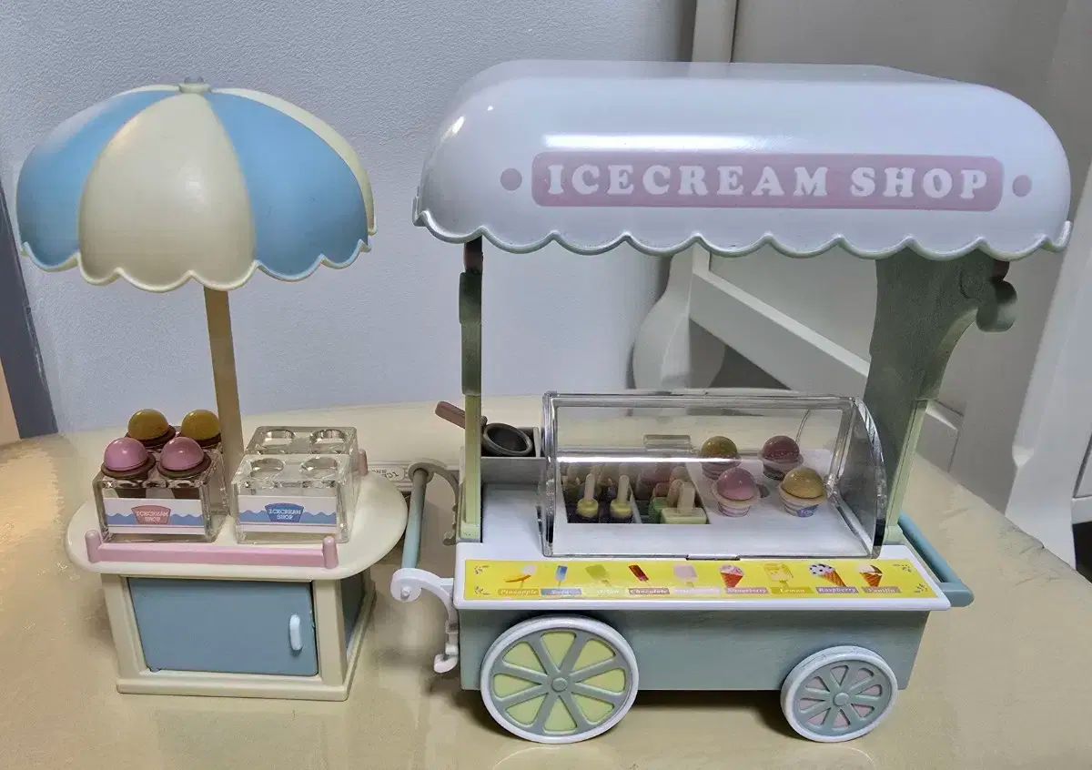 シルバニアファミリー アイスクリーム カート