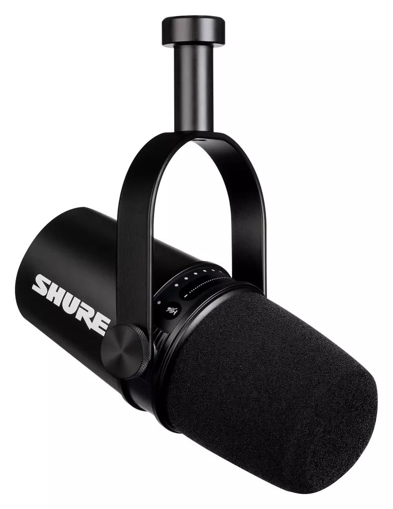 デジタル楽器 Shure ポッドキャスト用マイクロホン mv7 ブラック MV7K-J