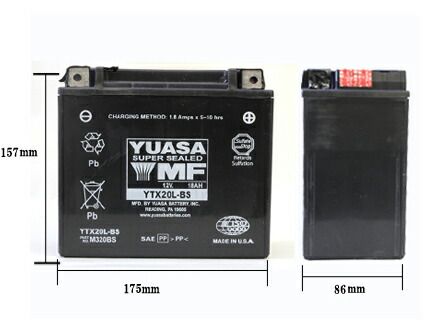YUASA ハーレー用バッテリー 1984〜96年ツーリング