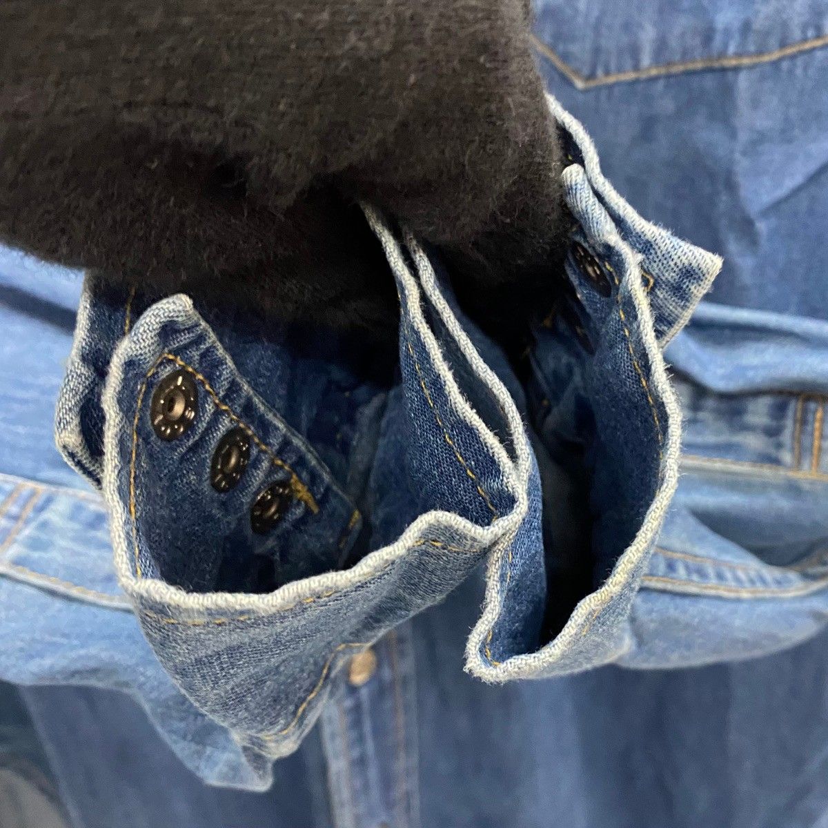 LEVIS LVC バレンシア 555 ウエスタンシャツ ショートホーン USA