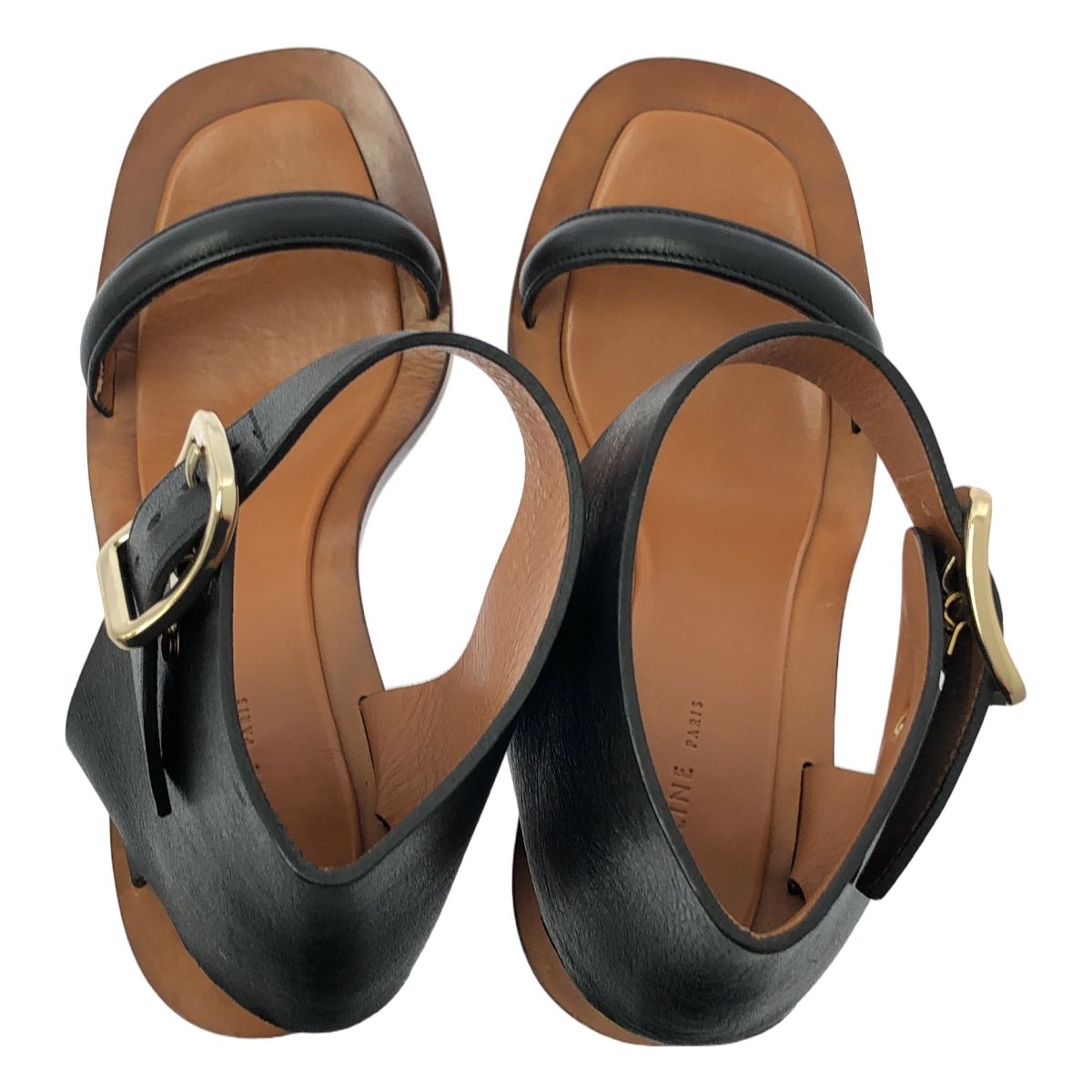 セリーヌ フィービー メタル サンダル 36 希少 CELINE フィービー期