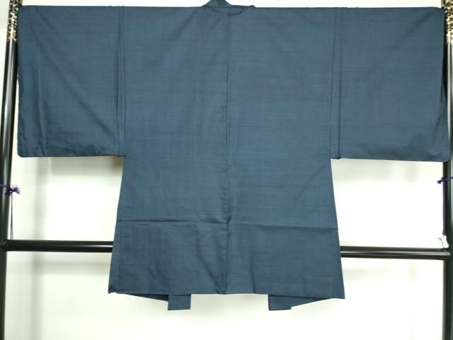 平和屋着物□極上 男性 本場大島紬 アンサンブル 長羽織 100亀甲 総  