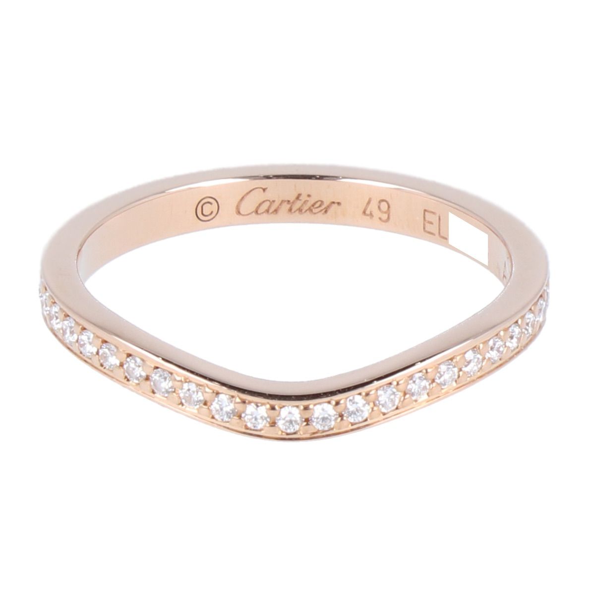 ✴︎Cartier✴︎ カルティエ バレリーナ ダイヤ ウェディングリング 48 Cartier - カルティエ ダイヤ リング バレリーナ ウェディング