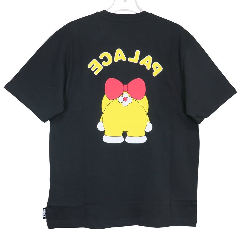 PALACE パレス x ドラえもん DORAEMON T-SHIRT ショートスリーブ Tシャツ ブラック ドラミちゃん サイズM octk