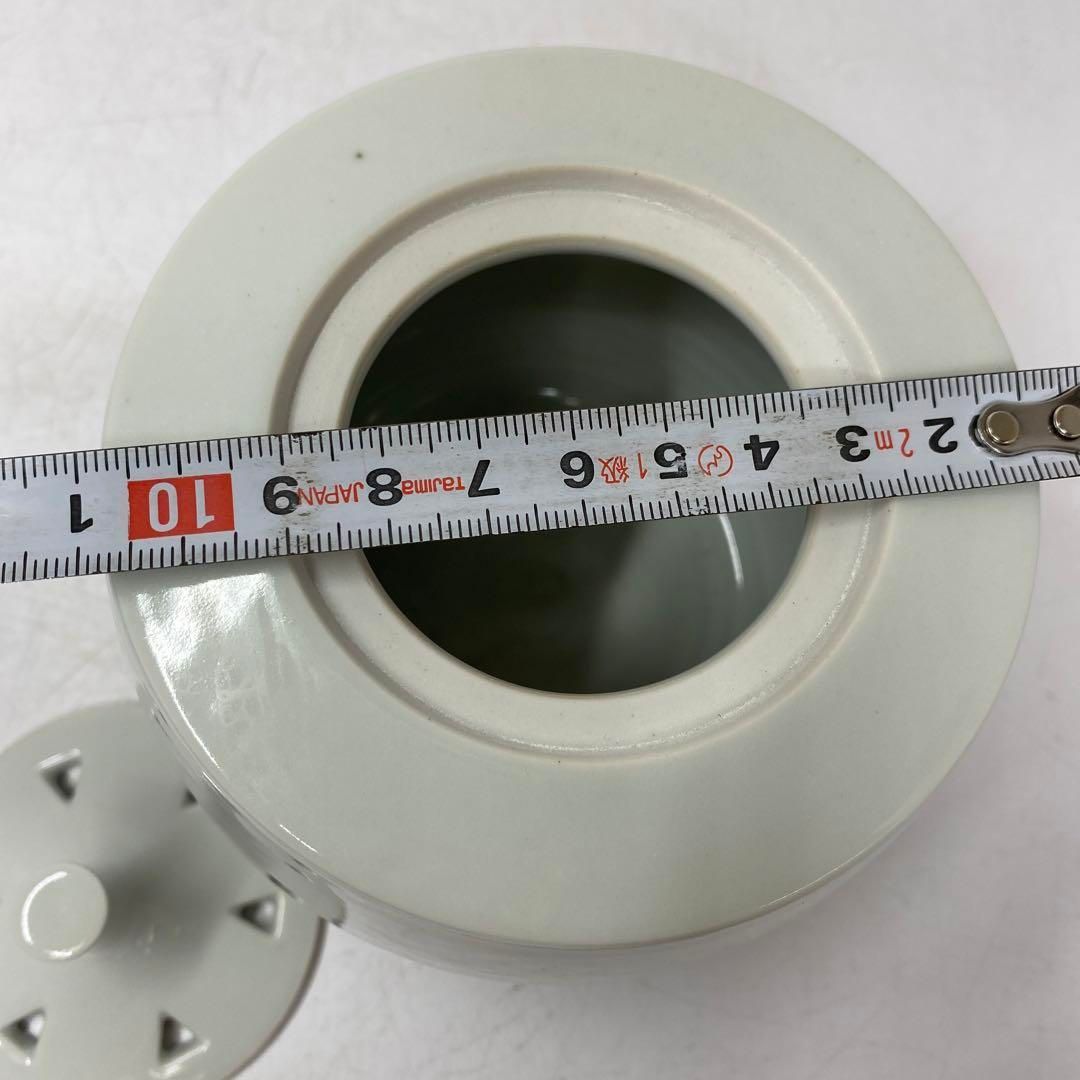 新開寛山造 白磁 香炉 共箱 幅約12㎝ 東さ5-0624③ - メルカリ