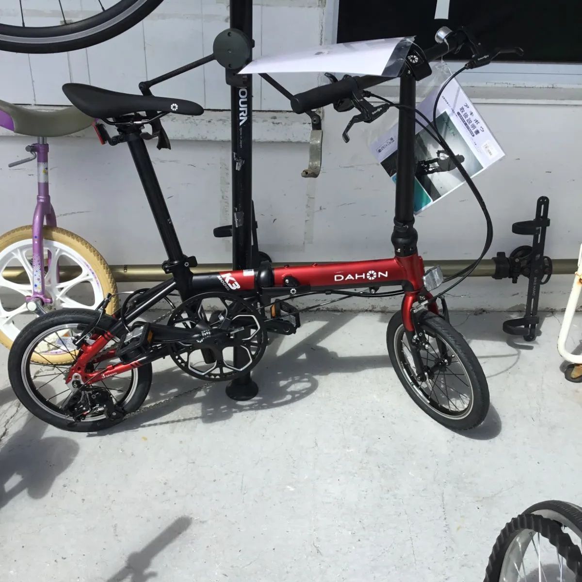 中古極美品 ダホン DAHON 14インチ K3モデル 折り畳み自転車