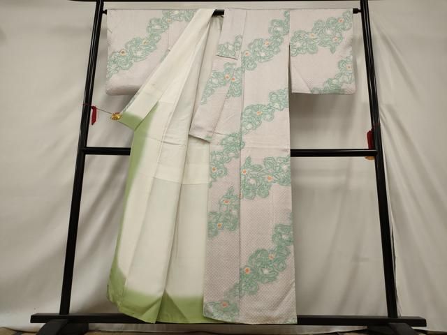 平和屋着物●大変加工の良い総絞り小紋　正絹　逸品　DAAX1374op 平和屋着物□大変加工の良い総絞り小紋 正絹 逸品 AAAX9047ph