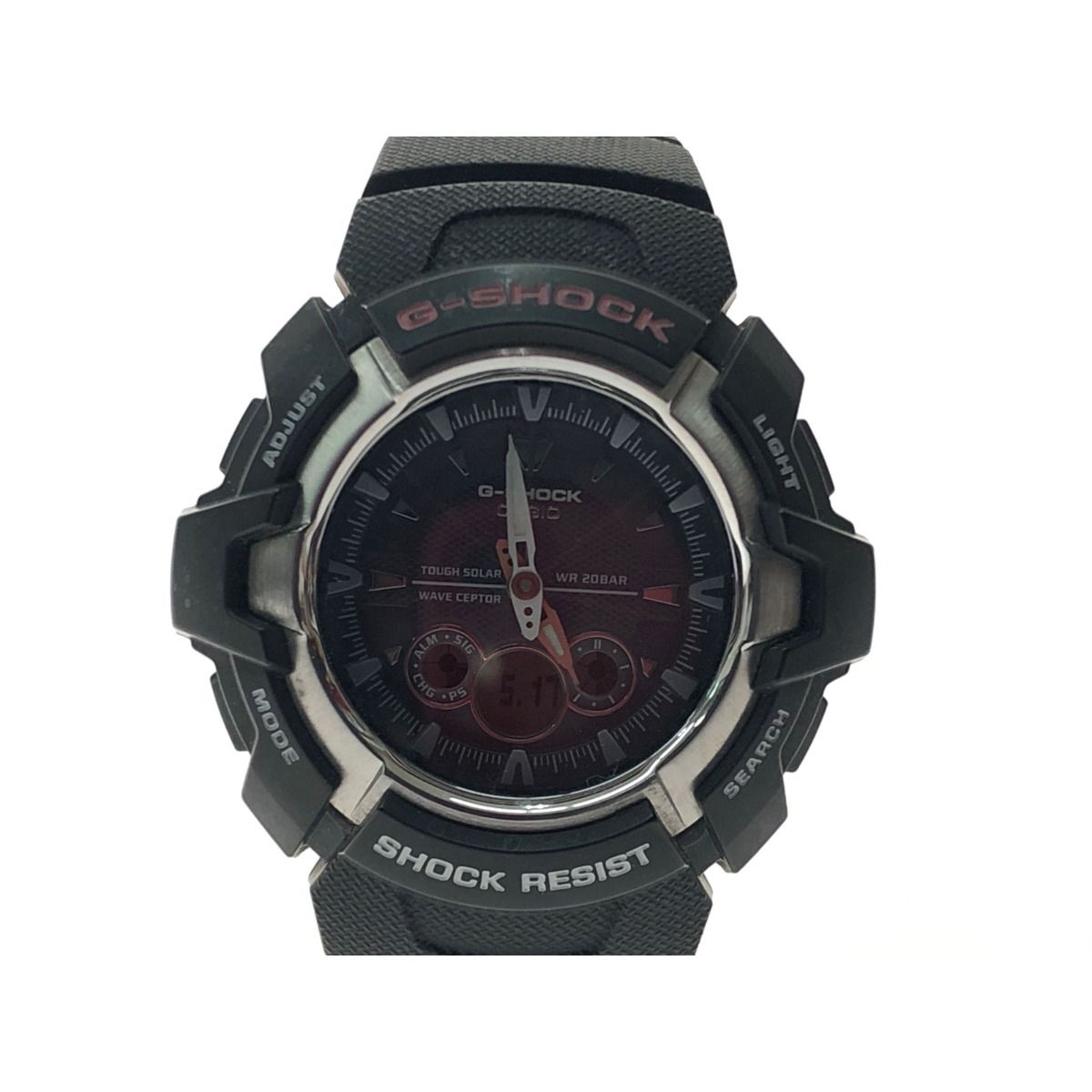 CASIO カシオ メンズ 腕時計 クオーツ デジアナウォッチ 電波ソーラー The G GW-1500J ブラック
