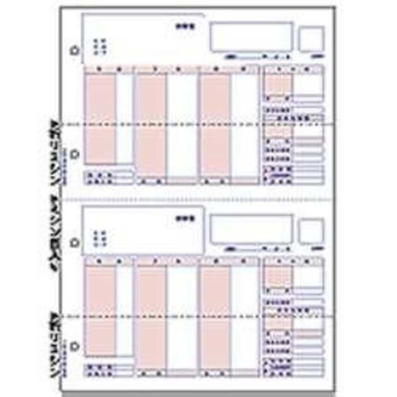 送料無料 ♥ 未開梱 ヒサゴ 給与 明細書 Ａ４タテ ２面 GB1150