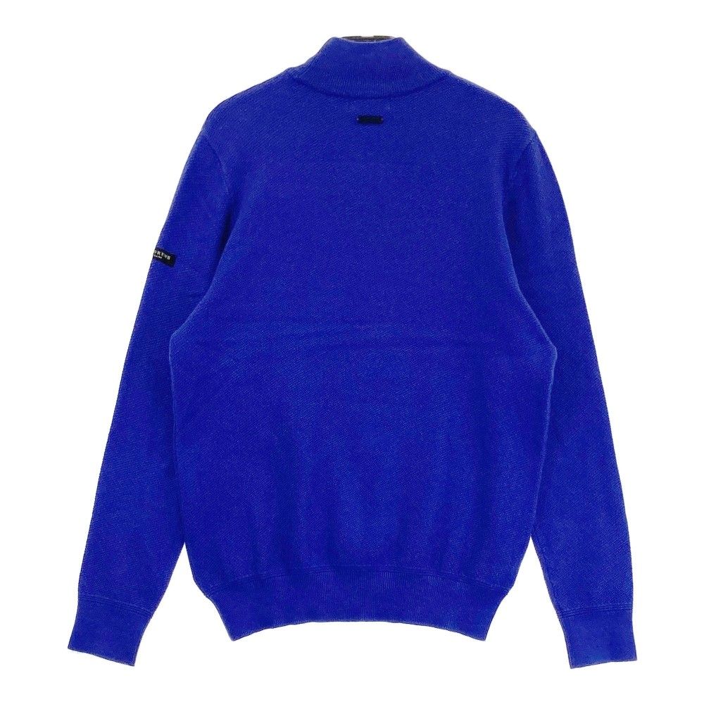 サイズ：M ST ANDREWS セントアンドリュース  ハイネック ニットシャツ  パープル系 [240101444723] ゴルフウェア メンズ ストスト サイズ：M ST ANDREWS セントアンドリュース ハイネック ニット