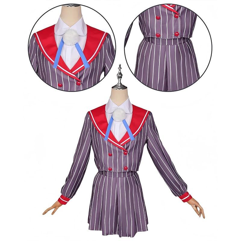 NOKIJP ブイチューバー コスプレ しぐれうい コスプレ衣装 Vチューバー コスプレ 時雨羽衣 コスプレ衣装 ういまま うい先生 バーチャルユーチューバー VTuber cosplay ういママ 時雨羽衣 S BRIGHTFACE_UK