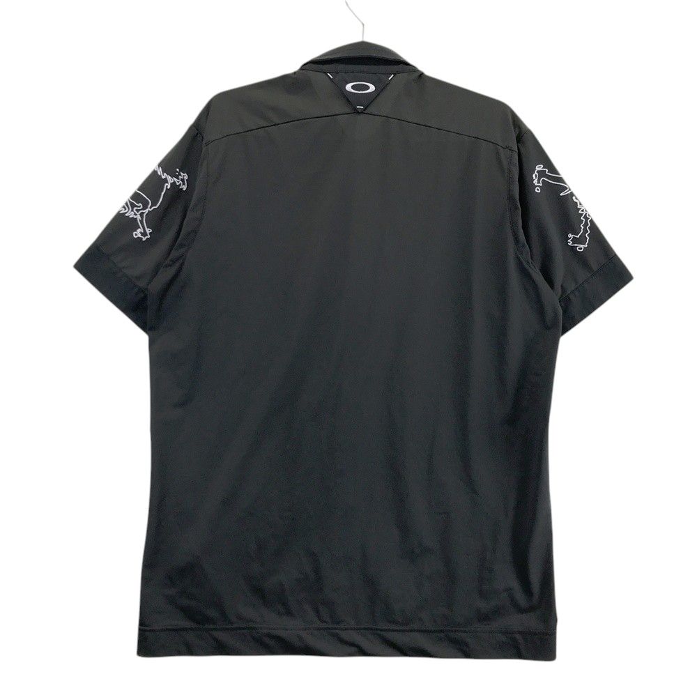サイズ：XL OAKLEY オークリー 434387JP 半袖ポロシャツ スカル