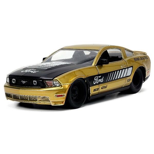 JADATOYS 1:24 BTM 2010 Ford Mustang GT Tom's Racing ミニカー