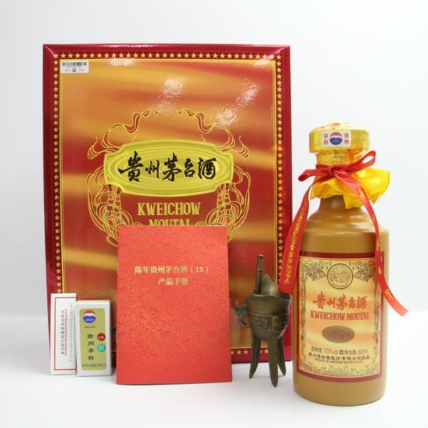 マオタイ 貴州茅台酒 15年 500ml 箱付属品付 貴州芽台酒(15