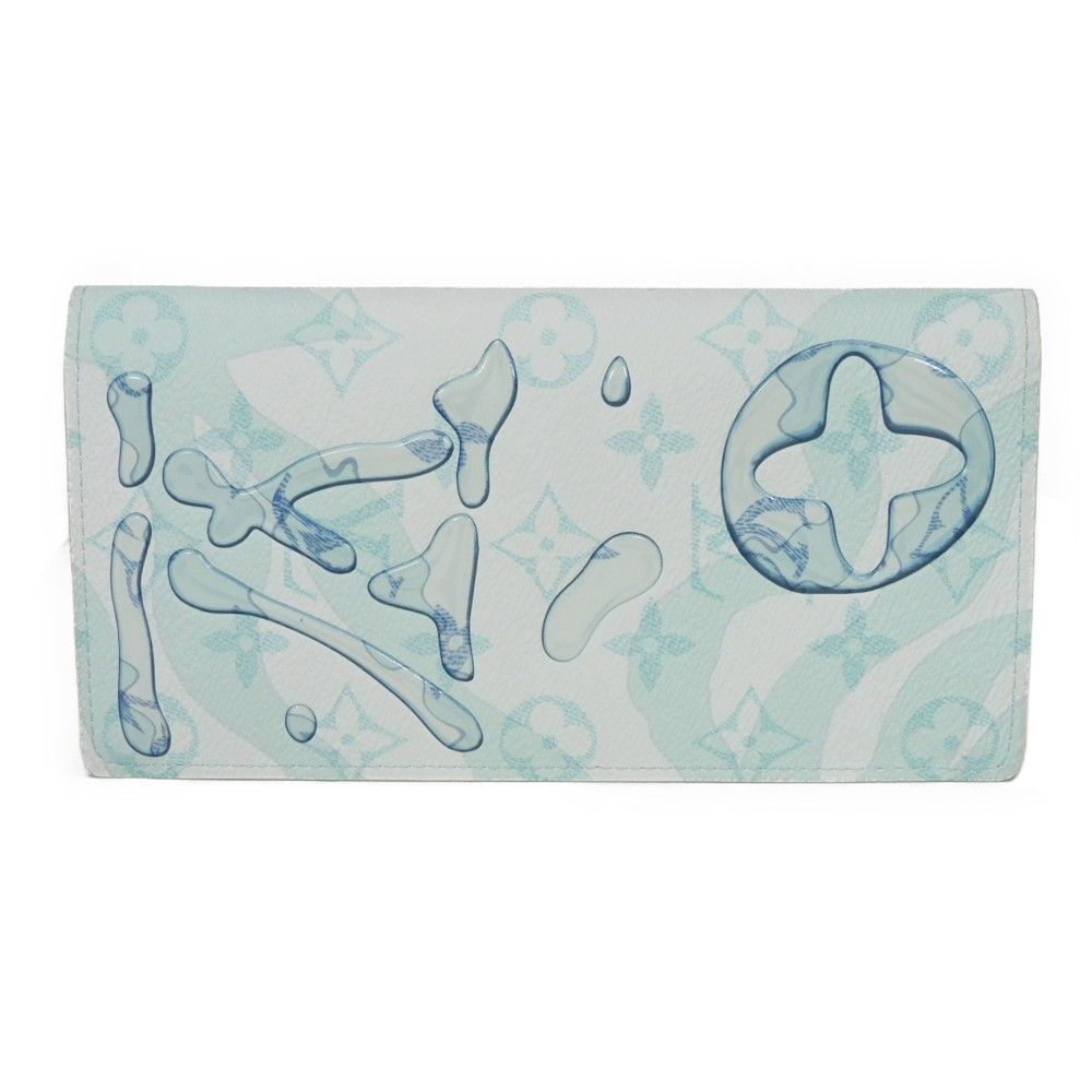 ルイ　ヴィトン M82306 ブラザ アクアガーデン 楽天市場】ルイヴィトン 二つ折り長財布 メンズ LOUIS VUITTON Wallet