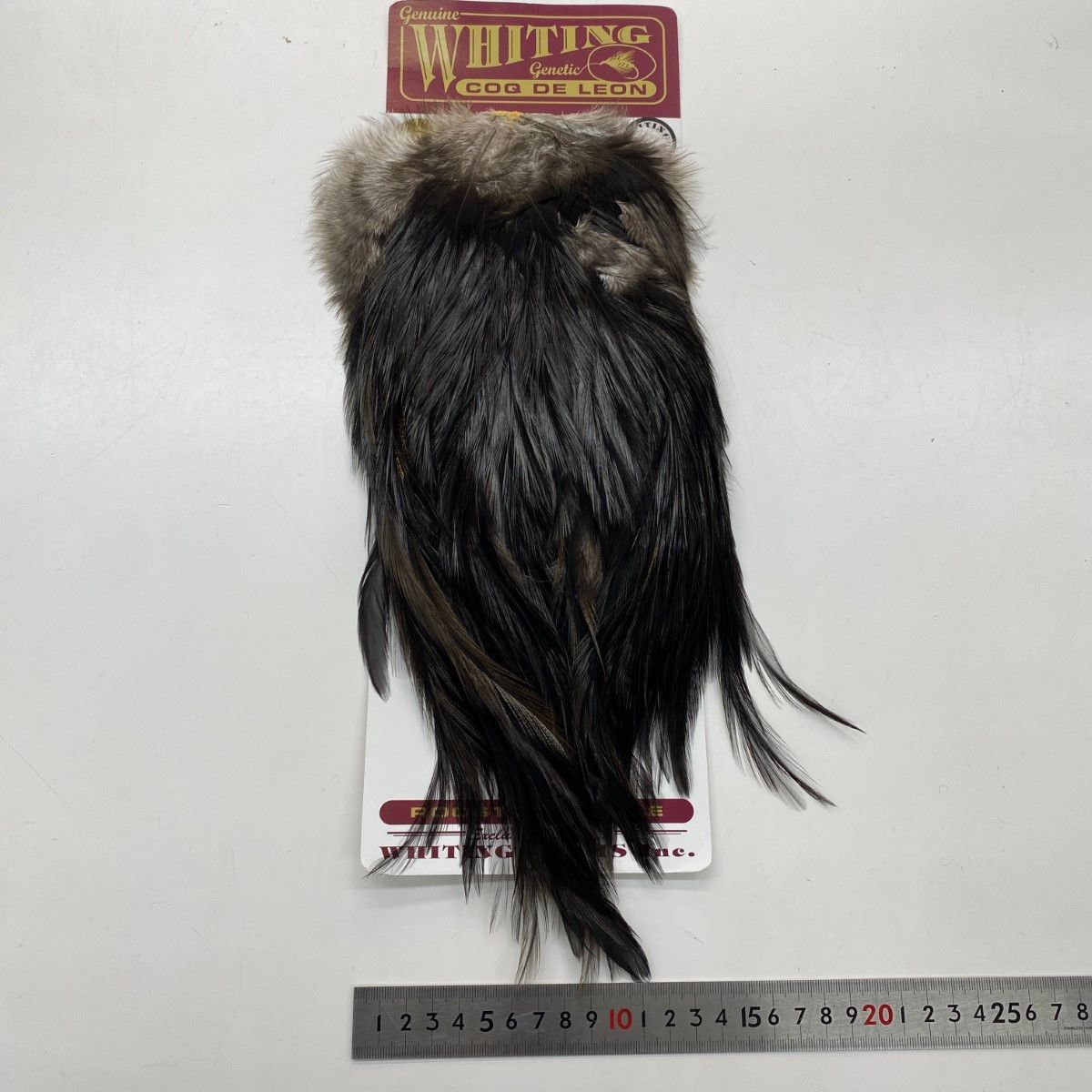 §§WHITING マーベリック コックデレオン  シルバーサドル ブラック ドライフライケープ WHITING マーベリック コックデレオン シルバーサドル ブラック