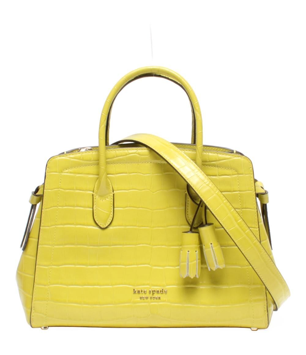 【美品】KATE SPADE 2wayショルダーバッグ・ハンドバッグ 2WAY ハンドバッグ ショルダーバッグ レザー 牛革 ロゴ 黒