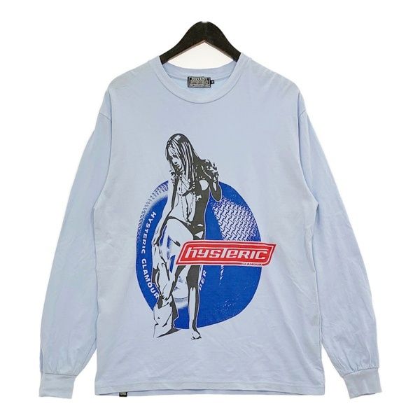 HYSTERIC GLAMOUR 日本製 ヒスガールプリント ロンT