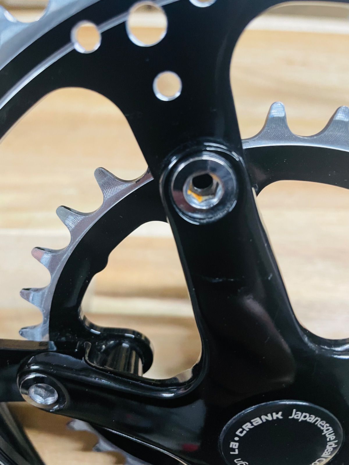 DIXNA LA・CRANK 165mm 47-31T クランクセット ラクランク DIXNA LA・CRANK 165mm 47-31T クランクセット ラクランク