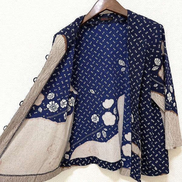 詩仙堂花柄デザインジャケット リバージブル 詩仙堂花柄デザインジャケット リバージブル 詩仙堂花柄デザイン