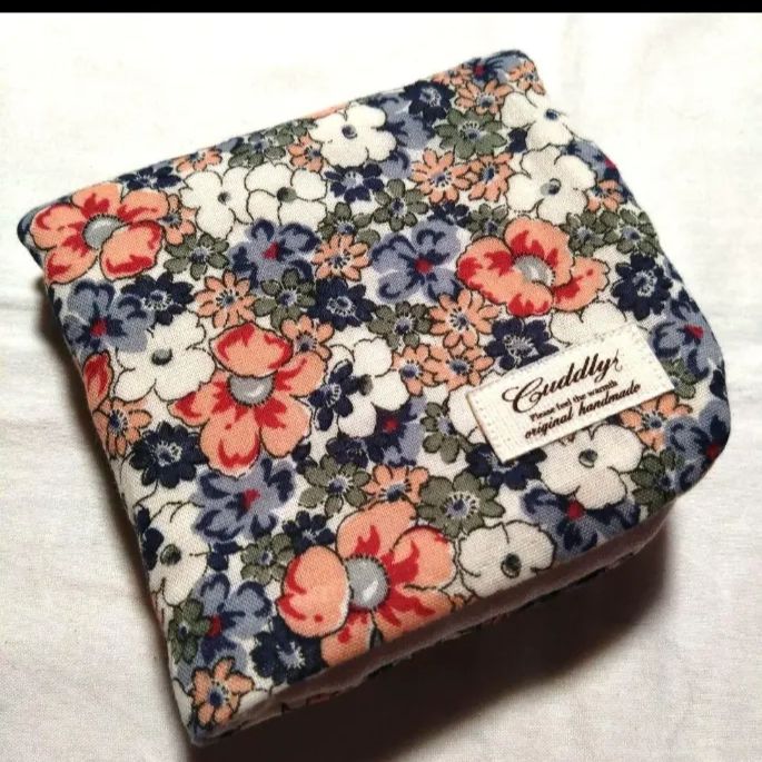 ハンドメイド8重ガーゼハンカチ【248】 花柄☆8重ガーゼハンカチ タオル☆ハンドメイド - メルカリ