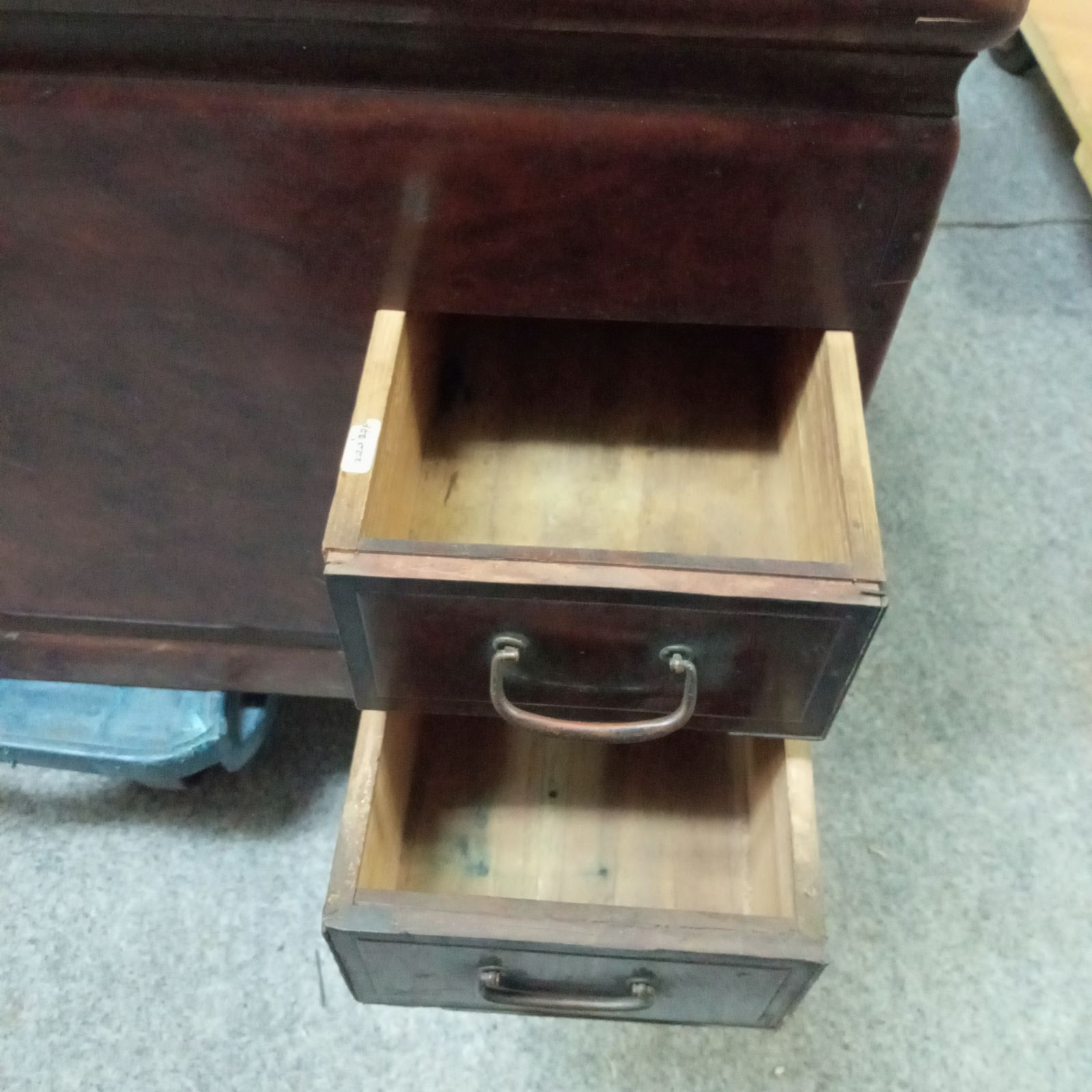 ◯ 火鉢 木製 引き出し付 古道具 昭和レトロ 骨董 - メルカリ