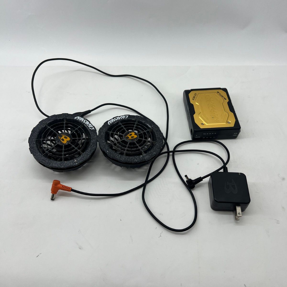 〇〇BURTLE 空調ファン バッテリー付 ac-08-1 08-2